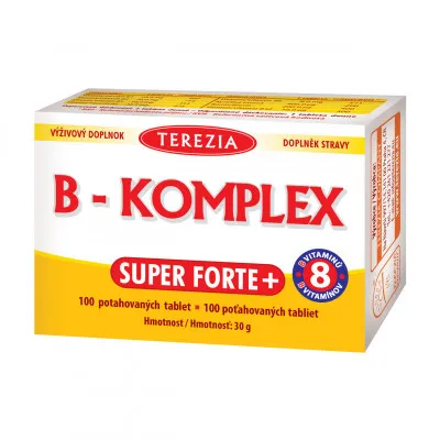 TEREZIA B-komplex Super Forte+ tbl.100