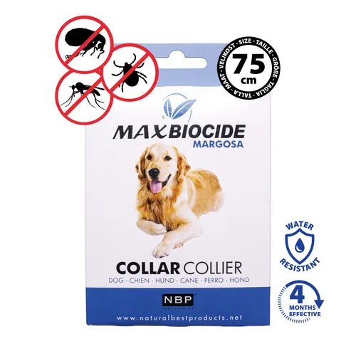 Max Biocide Dog Collar obojek pro psy 75cm