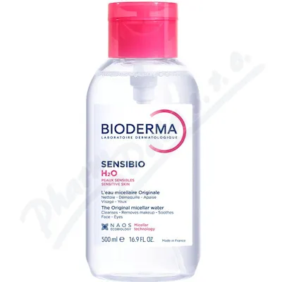 BIODERMA Sensibio H2O s pumpou 500ml