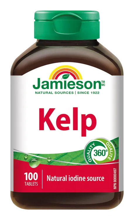 JAMIESON Kelp mořské řasy 650 mcg tbl.100