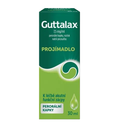 GUTTALAX 7,5 mg/ml kapky 30 ml