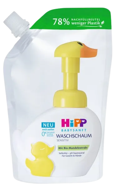 HIPP BABYSANFT Pěna na mytí náhr.náplň 250 ml