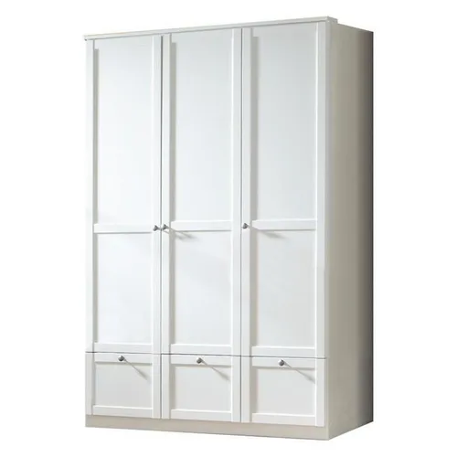 ŠATNÍKOVÁ SKRIŇA, biela, 135/200/58 cm