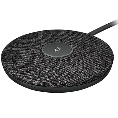 Microphone pour conférence vidéo Logitech Rally - Filaire - Graphite