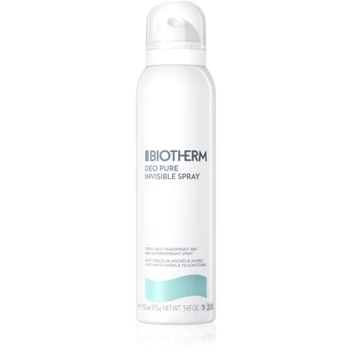 Biotherm Deo Pure Invisible Spray antitraspirante spray con effetto 48 ore 150 ml