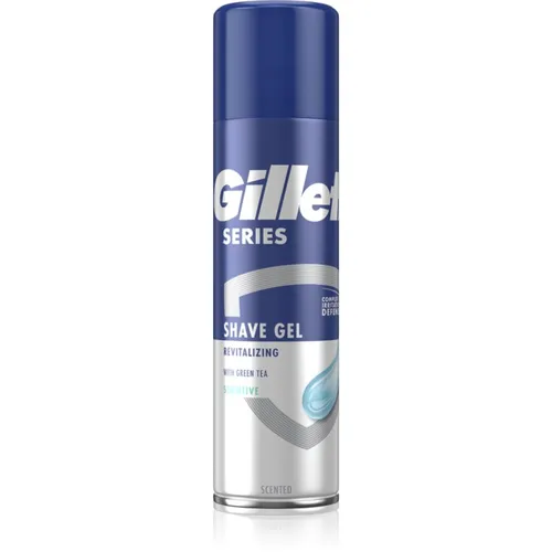 Gillette Series Revitalizing gel per rasatura effetto nutriente per uomo 200 ml