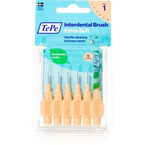 TePe Interdental Brush Extra Soft scovolini interdentali Orange 0,45 mm 6 pz