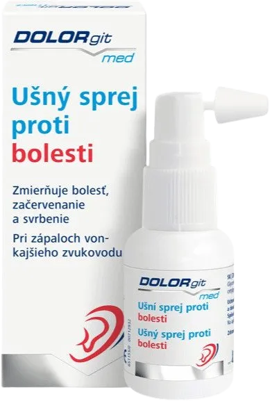 DOLORGIT MED Ušní sprej proti bolesti 20 ml