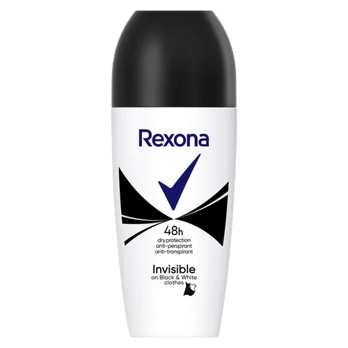 REXONA Invisible Black + White Roll-on 50 ml