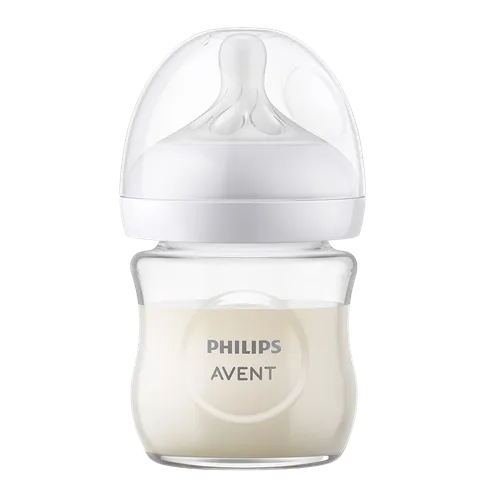 PHILIPS AVENT Láhev Natural Response skleněná 120ml, 0m+