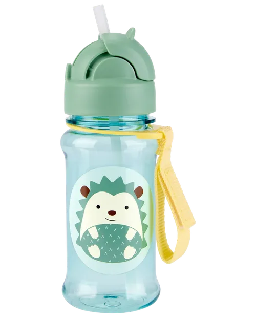 SKIP HOP Zoo tritan Láhev s brčkem Ježek 12m+ 355 ml