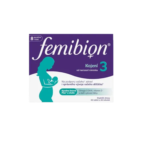 FEMIBION 3 Kojení 56 tablet + 56 tobolek