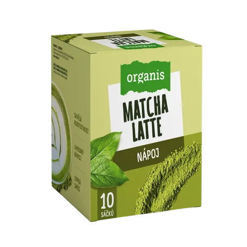 ORGANIS Matcha Latte 10 x 17 g