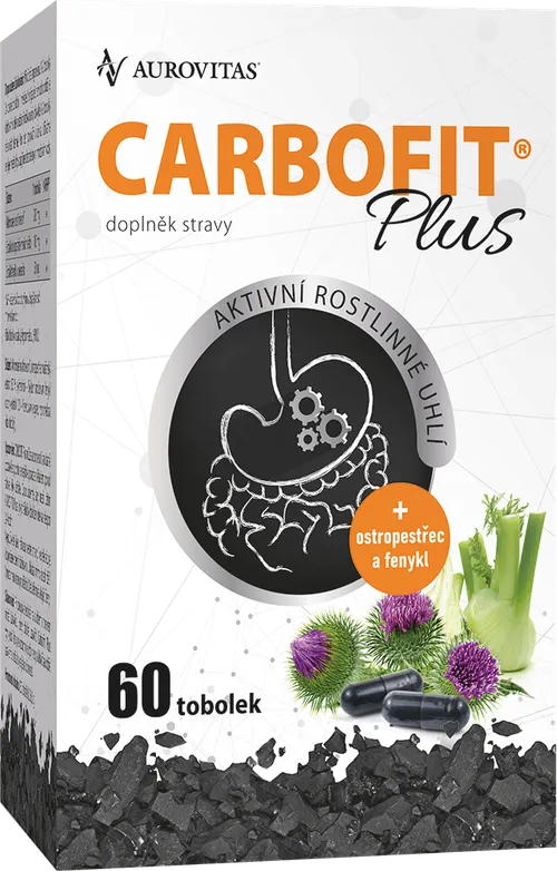 DACOM CARBOFIT Plus 60 tobolek