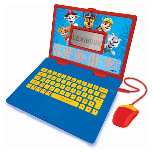 Lexibook Tlapková patrola Dvojjazyčný výukový notebook - 124 aktivit (slovinsky/anglicky)