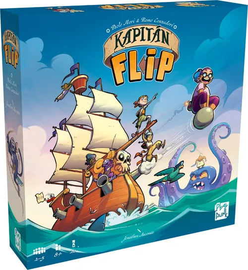 Asmodee Czech Republic Kapitán Flip + promo