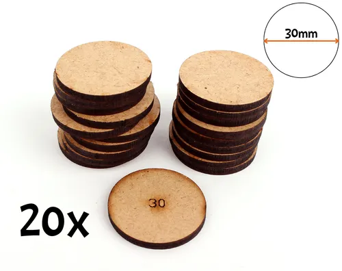 Myší Doupě Podstavce kulaté - 30mm