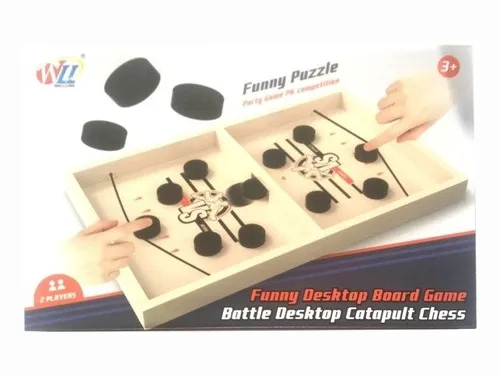 Desková hra vzdušný hokej- pucket game