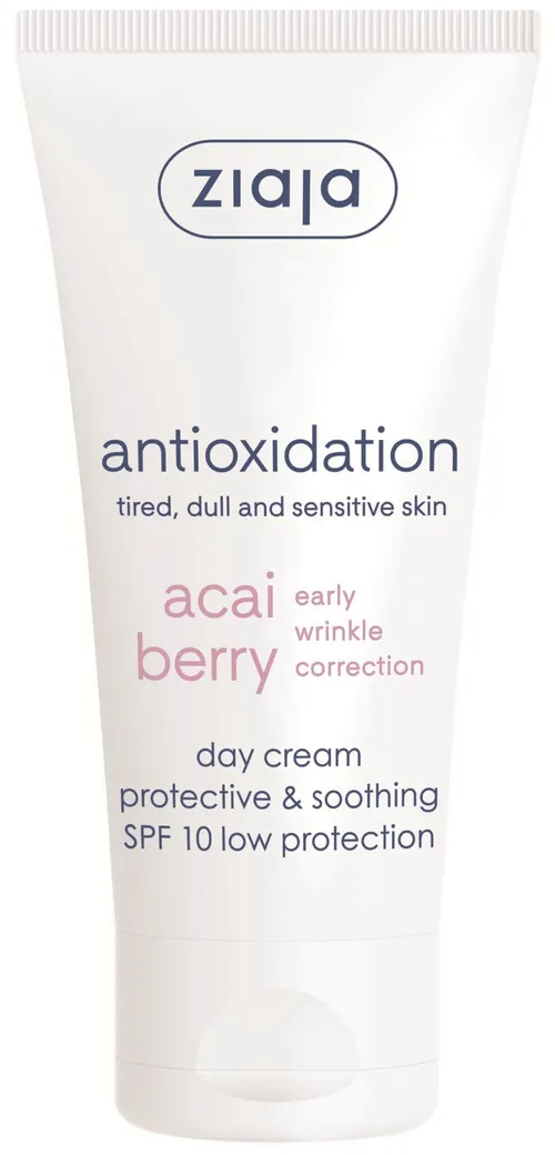 Ziaja Upokojujúci denný krém SPF 10 Acai Berry (Protective & Soothing Day Cream) 50 ml