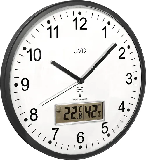 JVD Rádiovo riadené nástenné hodiny RH78.2