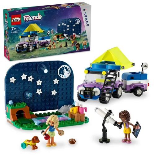Lego friends 42603 karavan na pozorování hvězd