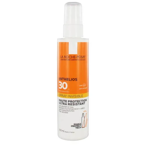 La Roche Posay Sprej na opalování pro citlivou pokožku SPF 30 Anthelios (Invisible Spray Ultra Resistant) 200 ml