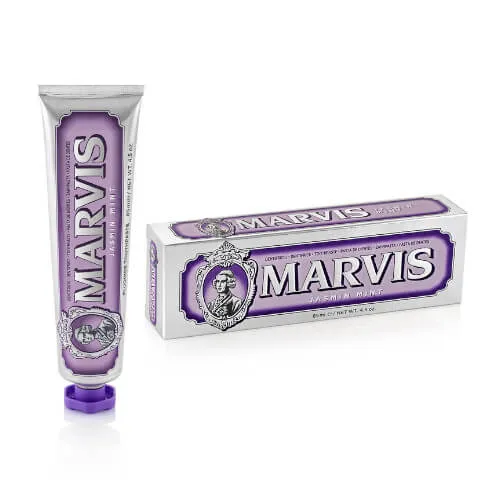 Marvis Pastă de dinti cu aromă de iasomie (Jasmin Mint Toothpaste) 85 ml