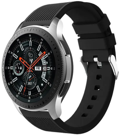 4wrist Silikonový řemínek pro Samsung Galaxy Watch 6/5/4 - Černý