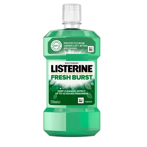 Listerine Apă de gură împotriva plăcii dentare Fresh Burst 250 ml
