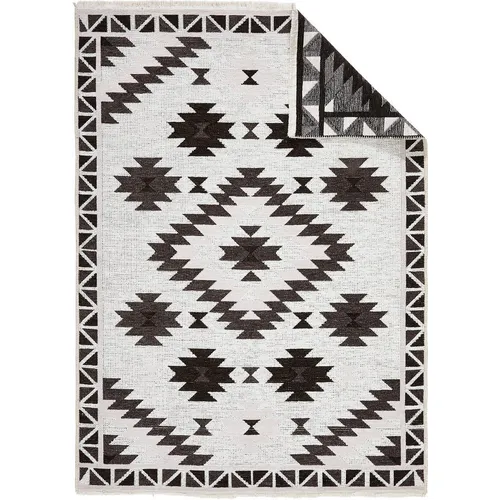 Novel KOBEREC TKANÝ NA PLOCHO, 120/170 cm, šedá, bílá, tmavě šedá