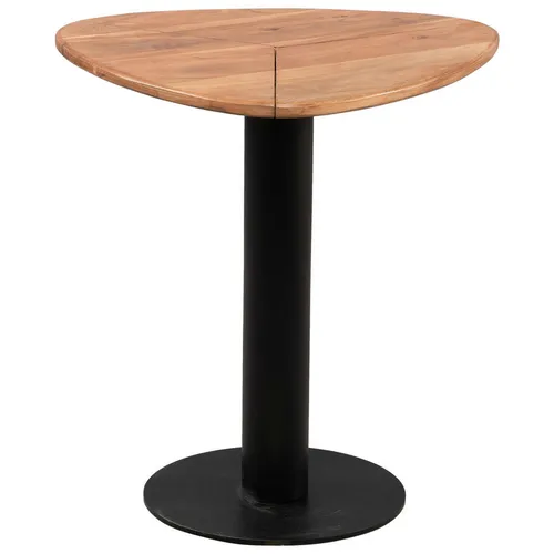 Boxxx KONFERENČNÍ STOLEK, černá, barvy akácie, dřevo, kov, 48/48/42 cm