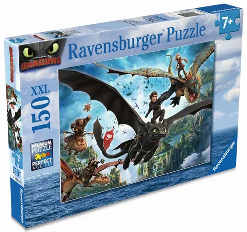 Ravensburger Ako vycvičiť draka Puzzle 150 dielikov