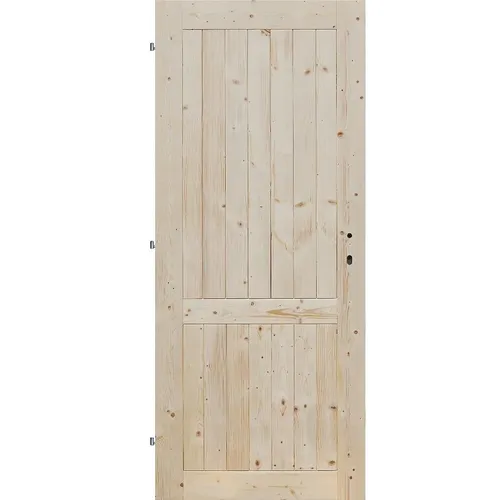 Palubkové dvere PN plné 90Ľ smrek