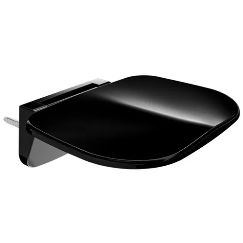 Sklopné sedadlo do sprchy Mersan Premium Line čierna