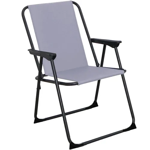 Kempingová stolička Varo šedá