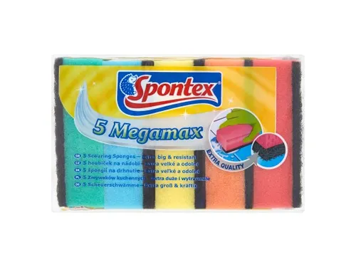 Spontex Megamax Houbičky na nádobí 5 ks