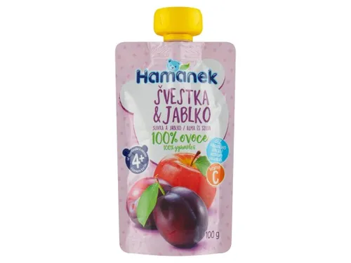 Hamánek Švestka & jablko 100g