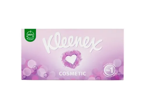 Kleenex Cosmetic Papírové kapesníky 3vrstvé 80 ks
