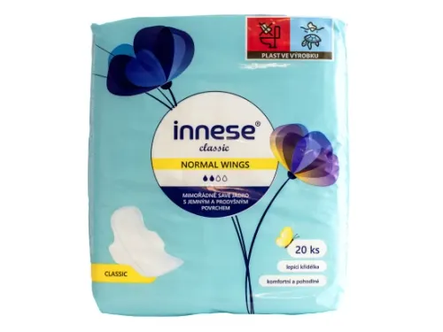innese Classic dámské vložky s křidélky denní 20 ks