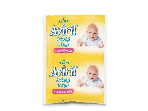 Alpa Aviril Dětský zásyp s azulenem 100 g