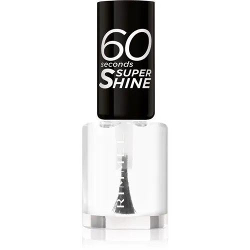 Rimmel 60 Seconds Super Shine lak na nehty odstín 740 Clear 8 ml