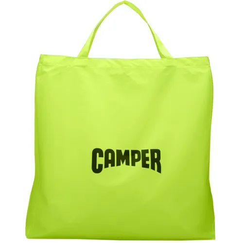 CAMPER Neon Shopping Bag - Unisex Shoulder bags - Gelb, Größe ,