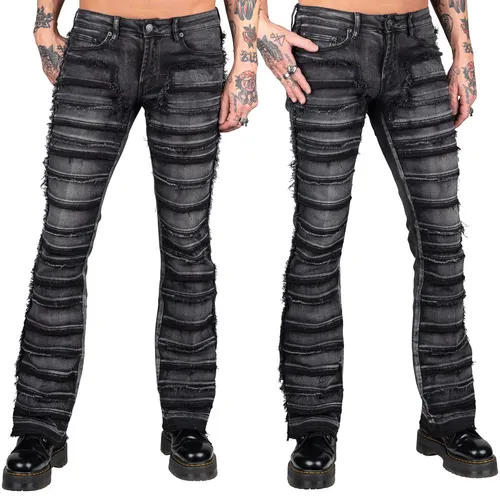 Férfi nadrág (Farmer) WORNSTAR - Bandage - Vintage fekete 40
