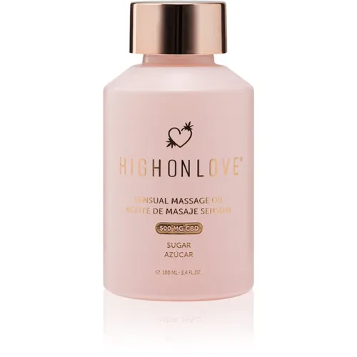 High on Love Sensual CBD Sugar Massageolie 100 ml
