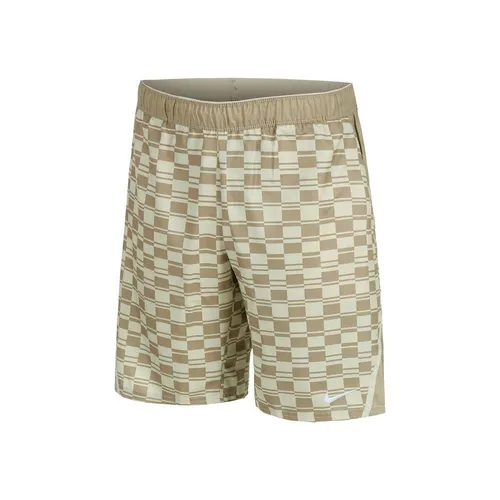 Court Dri-FIT Victory High Rise 9in All Over Print Šortky Muži-Béžová,Krémová