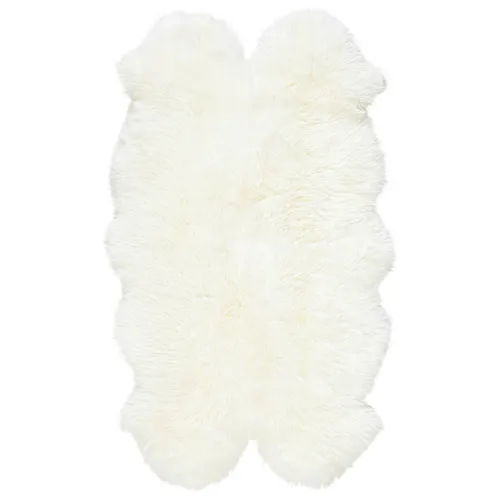 Linea Natura OVČÍ KOŽEŠINA, 110/180 cm, bílá