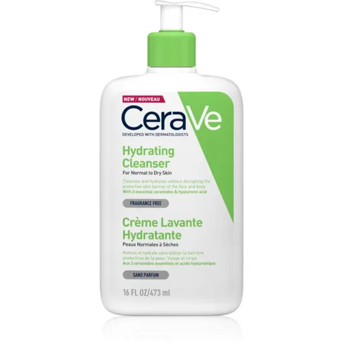 CeraVe Cleansers Hydrating Cleanser emulsja oczyszczająca o działaniu nawilżającym 473 ml