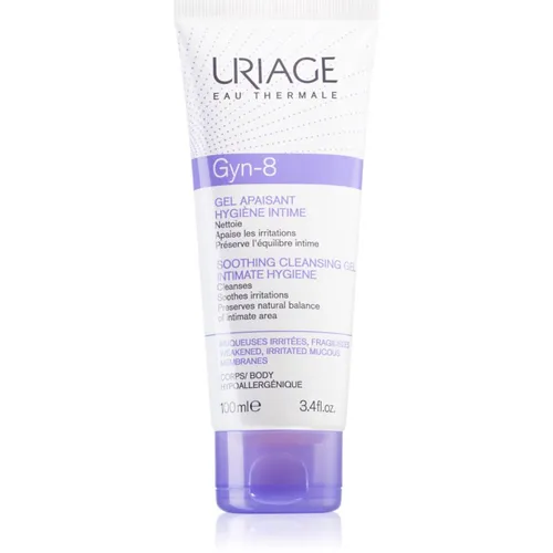 Uriage Gyn-Phy Gyn-8 Soothing Cleansing Gel Intimate Hygiene żel do higieny intymnej do podrażnionej skóry 100 ml