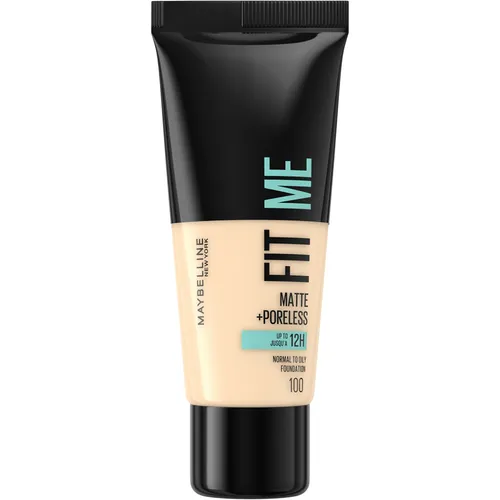 Maybelline Sjednocující make-up s matujícím efektem Fit Me! (Matte & Poreless Make-Up) 30 ml 100 Warm Ivory