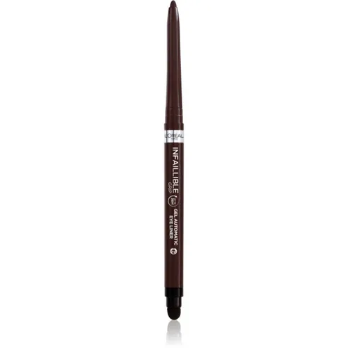 L’Oréal Paris Infaillible Grip 36h Gel Automatic Liner αδιάβροχο τζελ μολύβι για τα μάτια Brown 5 γρ